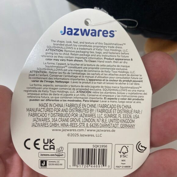 Squishmallows Original Disney 8 inch Lilo Plush Toy NWT - Picture 8 of 11